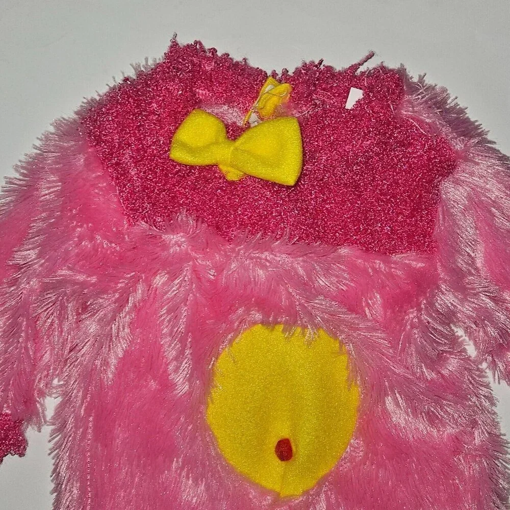 Pink Monster Pinky Winky Halloween Costume Baby Girl 12-18 Months Jumpsuit